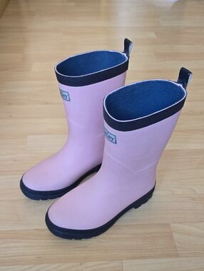 Hatley Unisex Kid's Solid Rain Boots Size 13